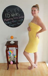 Image result for Bump at 15 Weeks