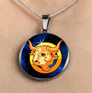 Image result for Taurus Zodiac Sign Necklace