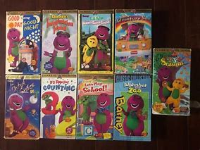 Image result for Barney Home Video VHS Anything