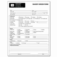 Image result for Free Sample Cake Order Form Template