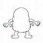 Image result for Easy Cartoon Monster Drawing