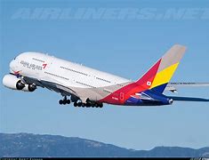 Image result for Asiana Air A380