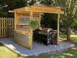 Image result for Outdoor Grill Shed