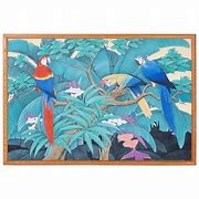 Image result for Tropical Parrot Painting