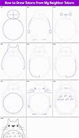 Image result for How to Draw Mei Totoro