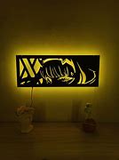 Image result for Anime Light-Up Wall Picture