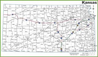 Image result for Topeka Kansas Road Map