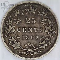 Image result for 10 Cents 1892 Canada