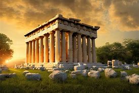 Image result for Greek Temple Art