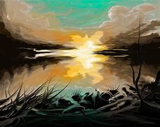 Image result for Surreal Landscape Painting