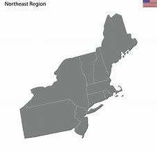 Image result for Clip Art Map of Northern Us