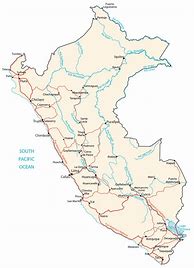 Image result for Peru Capital City Map