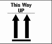 Image result for This Way Up Only Sign