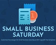 Image result for Small Business Saturday Signage