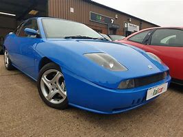 Image result for Fiat Coupe Blue