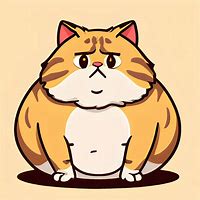 Image result for Fat Cat Dog Cartoon