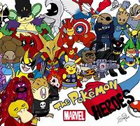 Image result for Marvel Pokemon