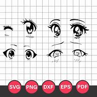 Image result for Anime Eyes SVG