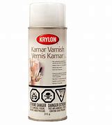 Image result for Krylon Kamar Varnish Spray