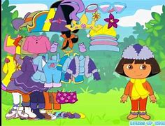 Image result for Dora Group Dress Up