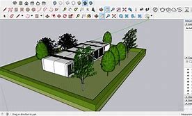 Image result for Landscape SketchUp Drawing Model