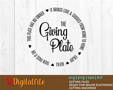 Image result for Giving Plate SVG