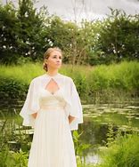 Image result for Chiffon Wedding Cape