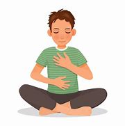 Image result for Yoga Breathing Clip Art