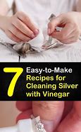 Image result for Vinegar to Clean Silver