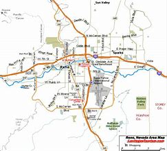 Image result for Map of Reno Area