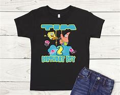 Image result for Spongebob Birthday Boy Shirt