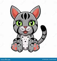 Image result for Mau Cat Cartoon