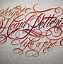 Image result for Cursive Tattoo Fonts Alphabet