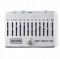 Image result for MXR Ten Band EQ Black Sabbath