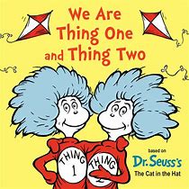 Image result for Dr. Seuss Thing One and Two