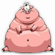 Image result for Happy Fat Pig