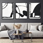 Image result for Black Abstract Canvas Wall Art