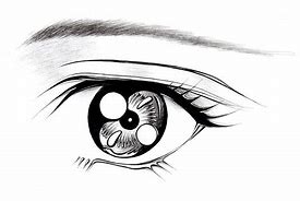 Image result for Anime Both Eyes Drawing