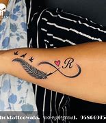 Image result for Infinity Tattoo with Words