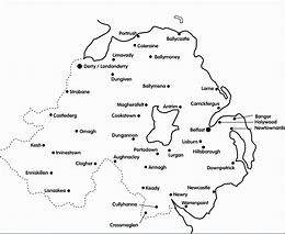 Image result for A1 Size Map of NI