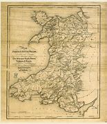 Image result for Topographical Map of Wales