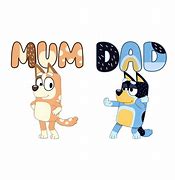 Image result for Bluey Characters Mum and Dad