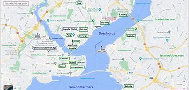 Image result for Istanbul Sites Map