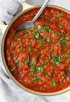 Image result for Homemade Basil Spaghetti Sauce