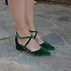 Image result for Forest Green Heels for Women