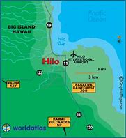 Image result for Hilo Hawaii Map