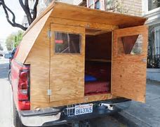 Image result for Wood Camper for Small Truck