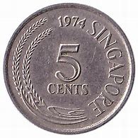 Image result for Singapore 5 Cents