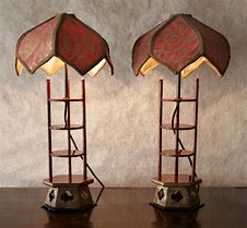 Image result for Pagoda Lamps Pair