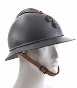 Image result for French WW1 Adrian Gaz Helmet